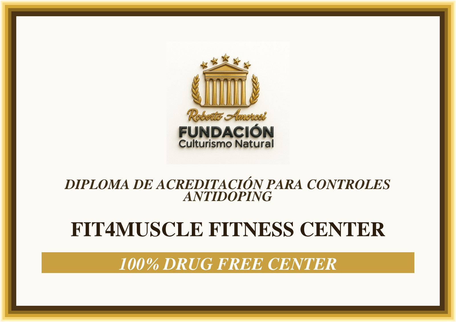 100% Drug Free Center